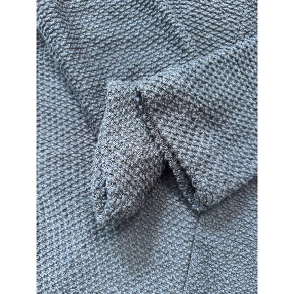 Marine Layer Women's Woven Cotton Blend Black Cardigan Sweater, Size Small - Picture 6 of 13